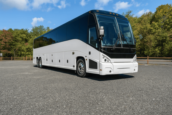 Charter Bus Rental Thornton 56 Passenger Charter Bus